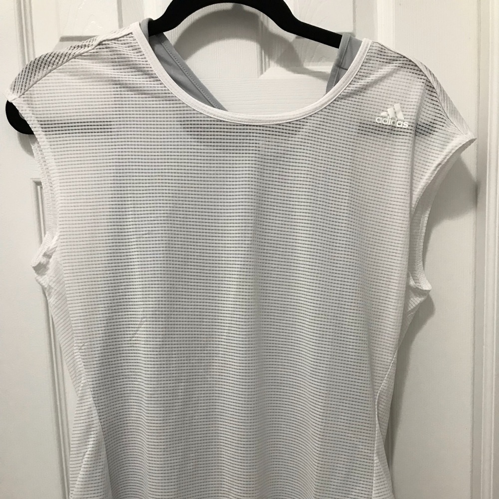 BRAND NEW Adidas two-layer workout top